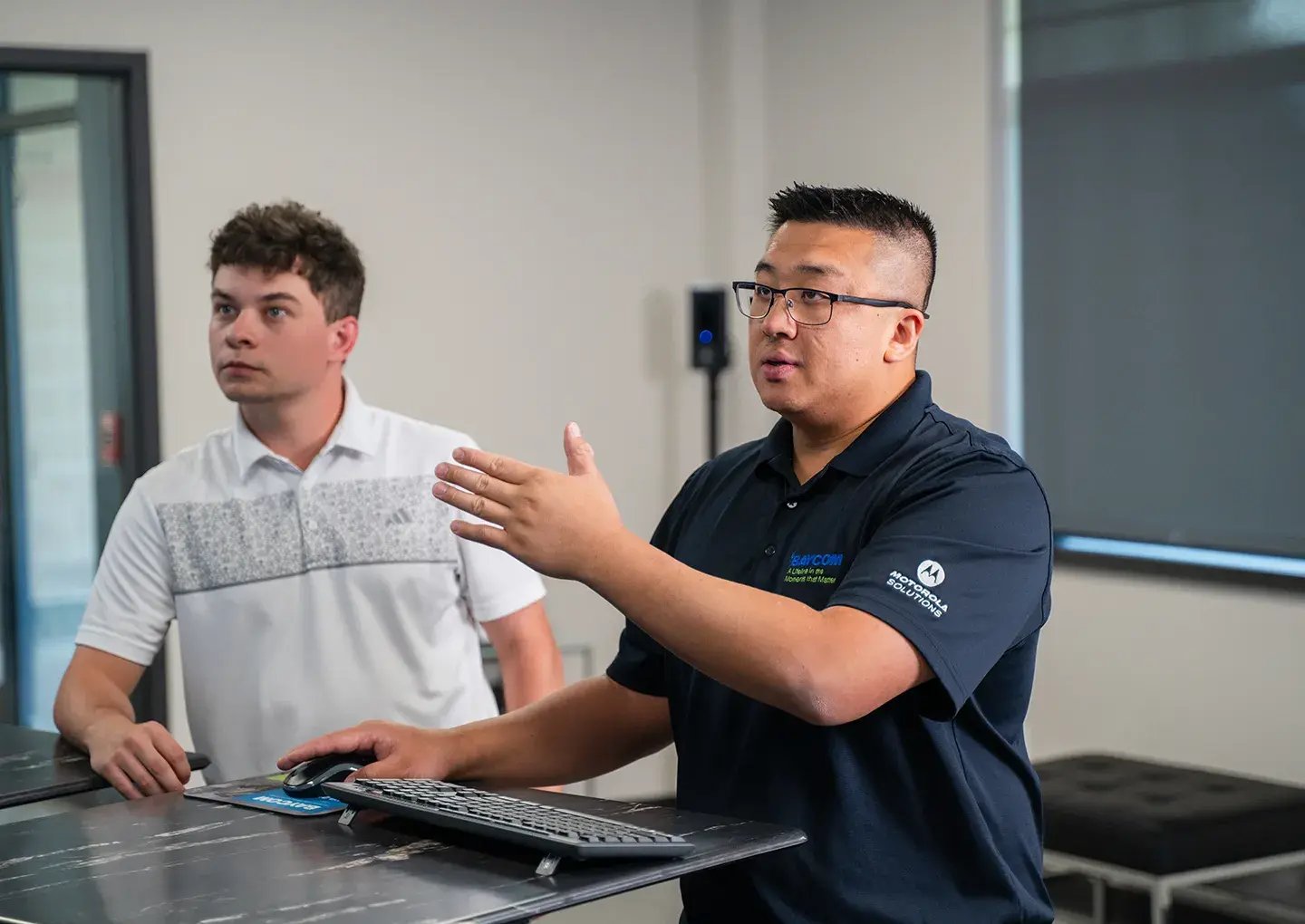 instructor-with-computer