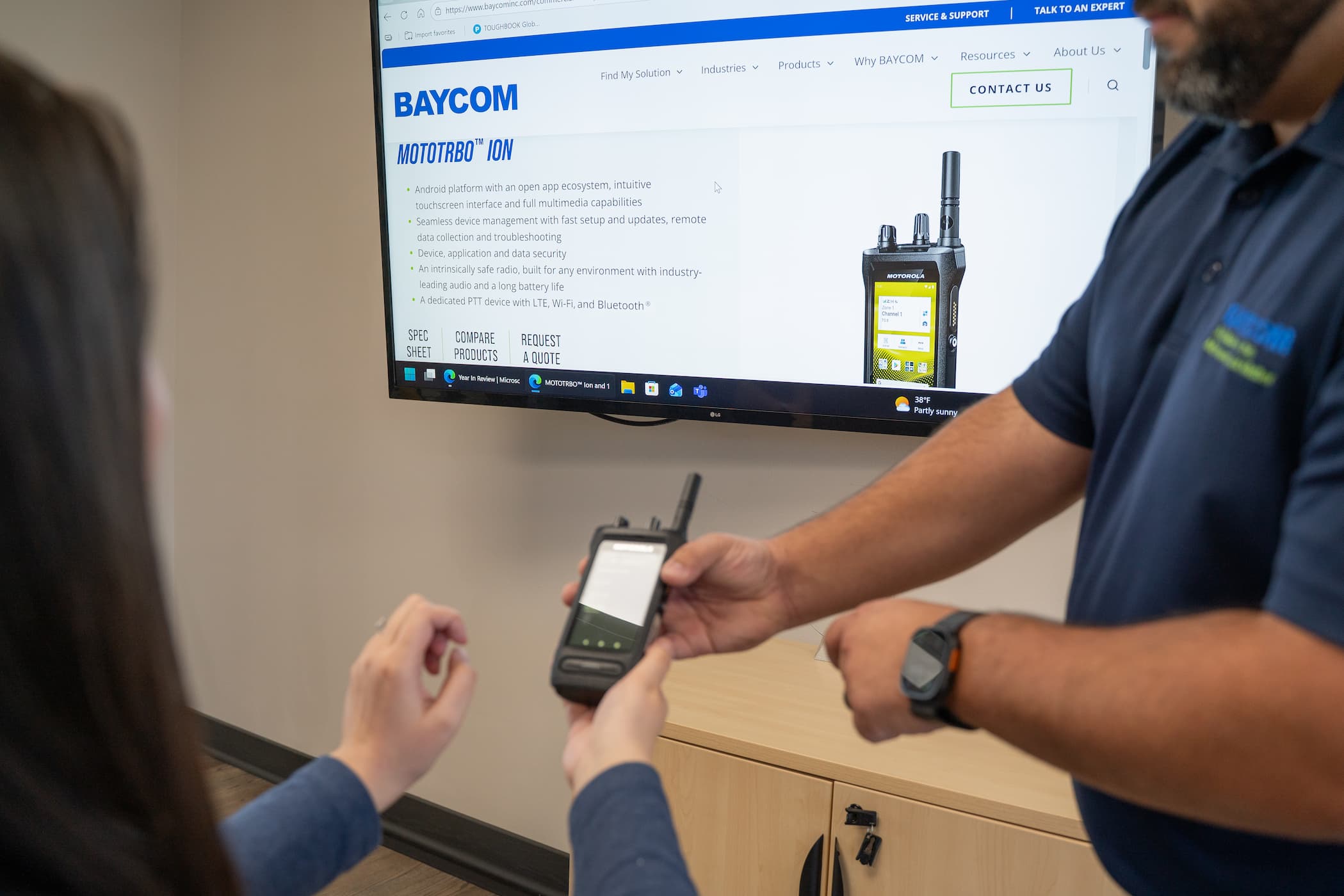 Website resized image