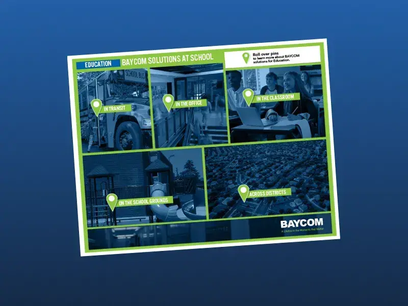 BAYCOM Solutions for Schools