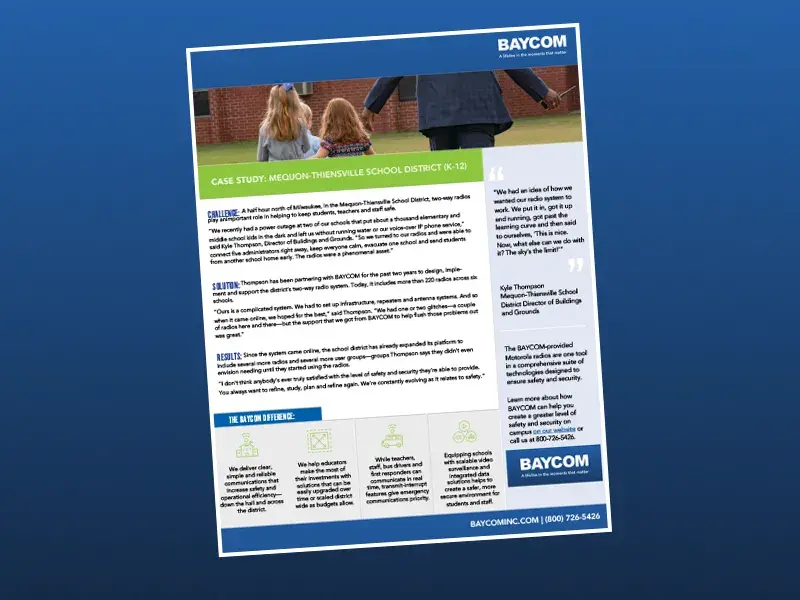 Mequon-Thiensville K-12 Solutions