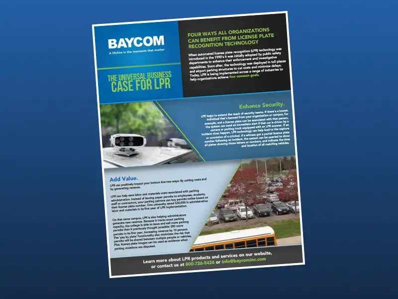 The Universal Business Case for LPR