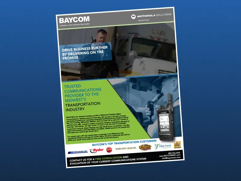 Trusted Communications Provider | Transportation