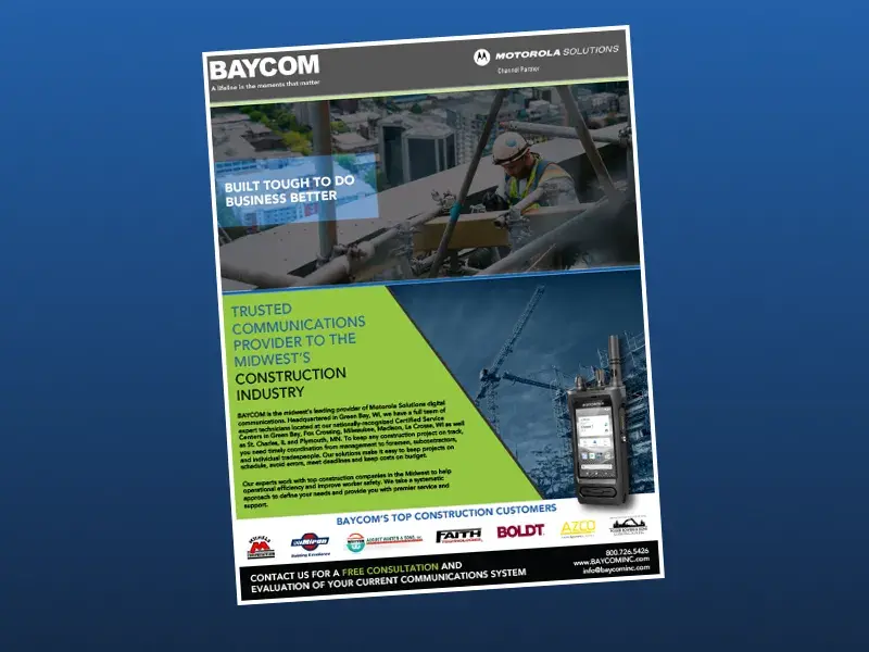 Trusted Communications Provider | Construction