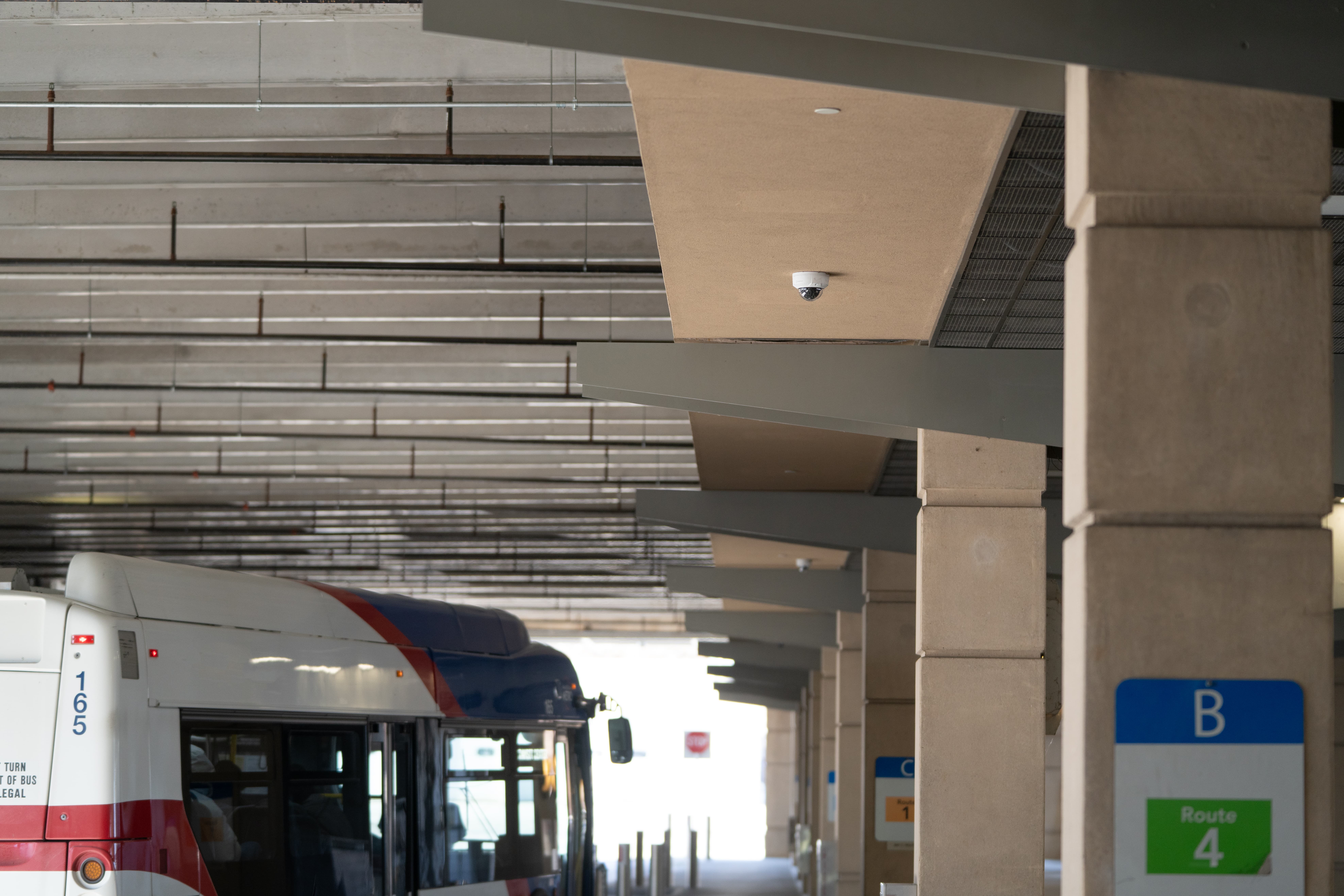 Improving safety in high-activity passenger areas for public transit customer